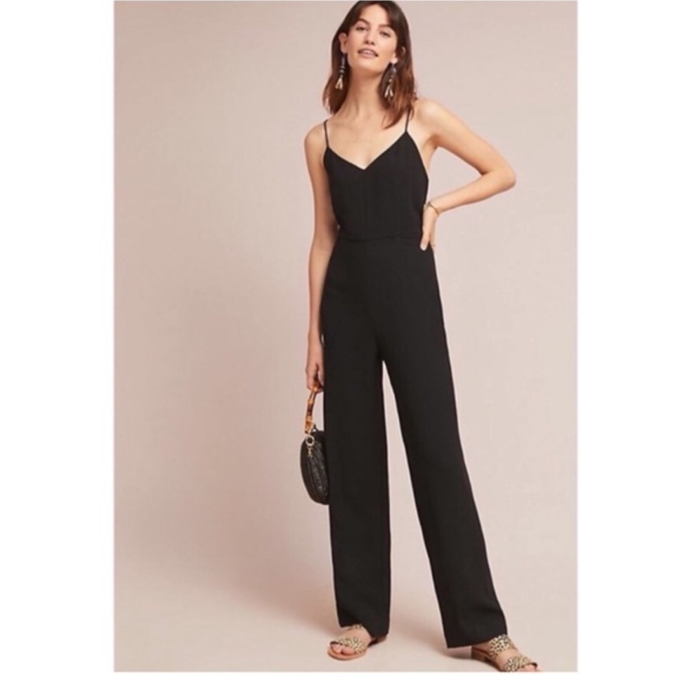Anthropologie Black Jumpsuit - Size 4